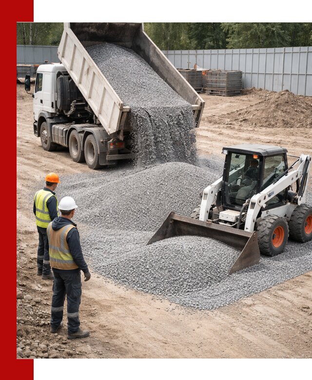 Доставка и продажа гранитного щебня фракции 0-5 в Кызыле