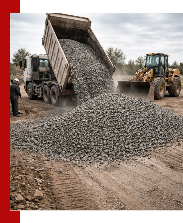 Гранитный щебень фракция 10-20 с доставкой в Кызыле