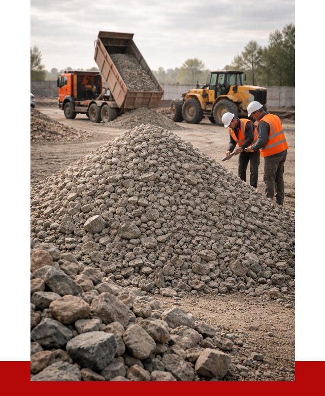 Гранитный щебень фракция 40-70 в Кызыле от 2593 руб ПРОНЕРУДКзл