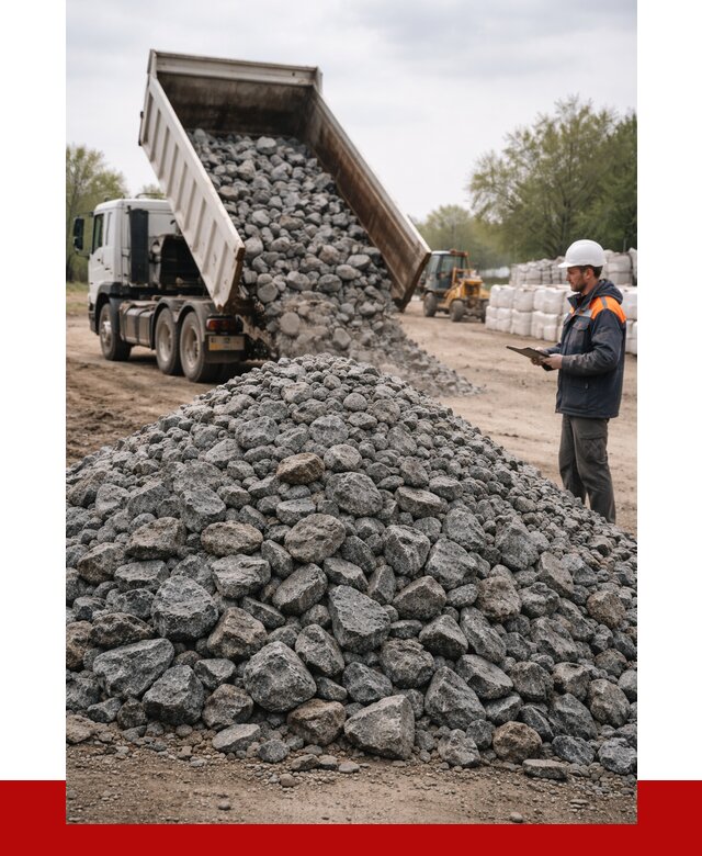 Гранитный щебень фракция 100-200 в Кызыле от 4356 р. ПРОНЕРУДКзл