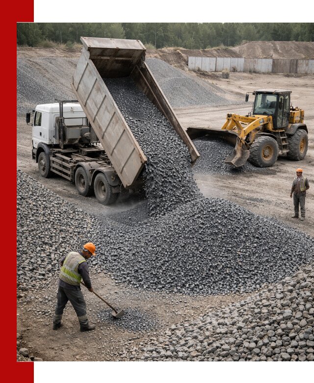 Щебень габбро-диабаз фр. 5-20 с доставкой в Кызыле