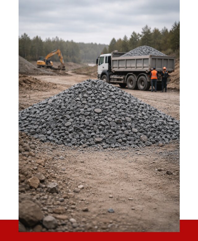 Щебень габбро диабаз фракция 40-70 в Кызыле от 2282 р-ПРОНЕРУДКзл