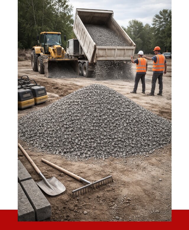 Гравийный щебень купить в Кызыле от 2282 р. ПРОНЕРУДКзл