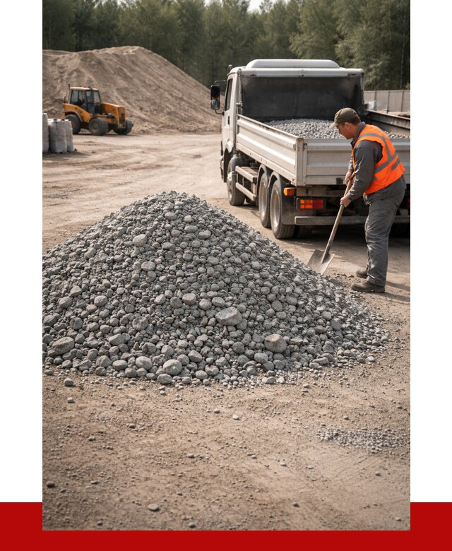 Гравийный щебень фракция 5-10 в Кызыле от 2282 р. | ПРОНЕРУДКзл