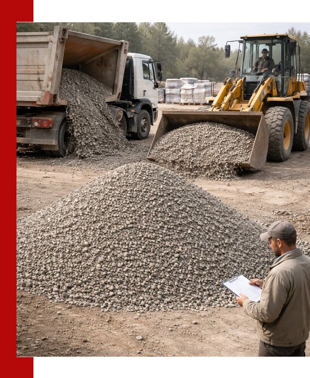 Гравийный щебень фракция 5–10 с доставкой в Кызыле