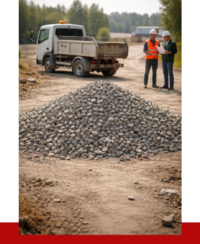 Гравийный щебень фракция 20-40 в Кызыле от 1245 р. | ПРОНЕРУДКзл