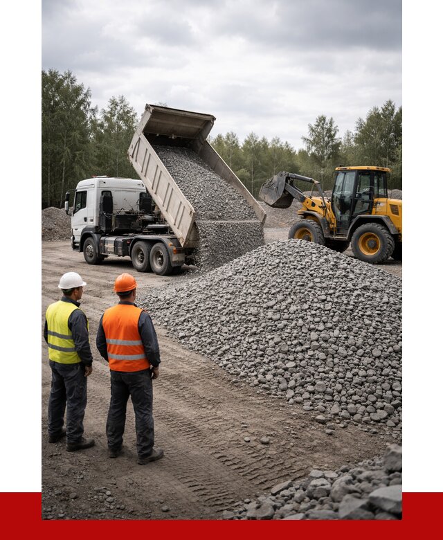 Гравийный щебень фракция 40-70 в Кызыле от 9852р | ПРОНЕРУДКзл