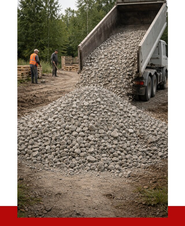 гравийный щебень фракция 70-120 в Кызыле от 2541 р. ПРОНЕРУДКзл