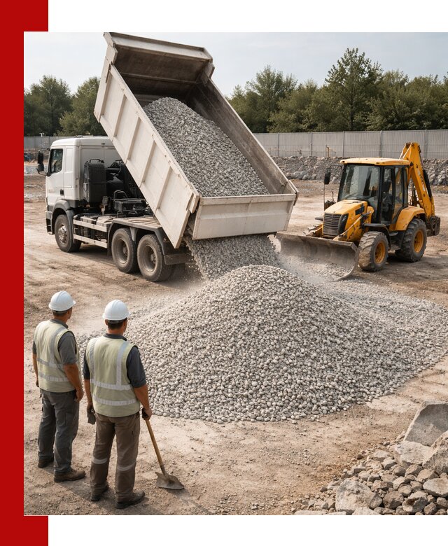 Купить известняковый щебень фракции 5–10 мм с доставкой в Кызыле