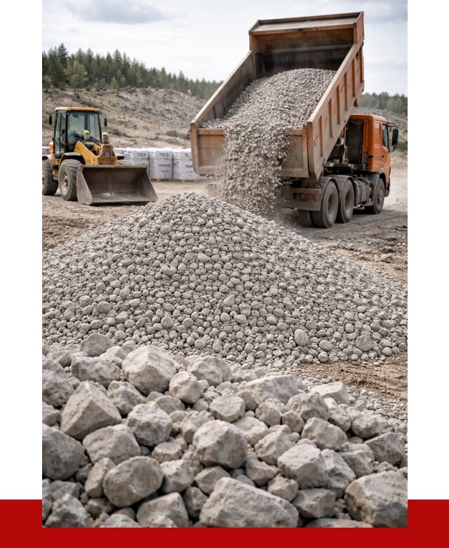 Доломитовый щебень фр. 20-40 в Кызыле от 4356 р. | ПРОНЕРУДКзл