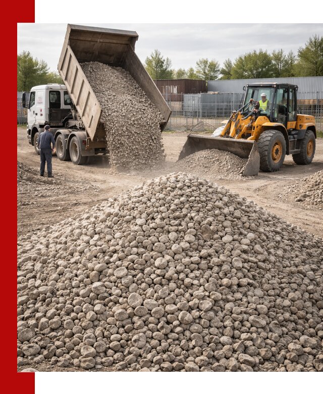 Доломитовый щебень фракции 20–41 с доставкой в Кызыле