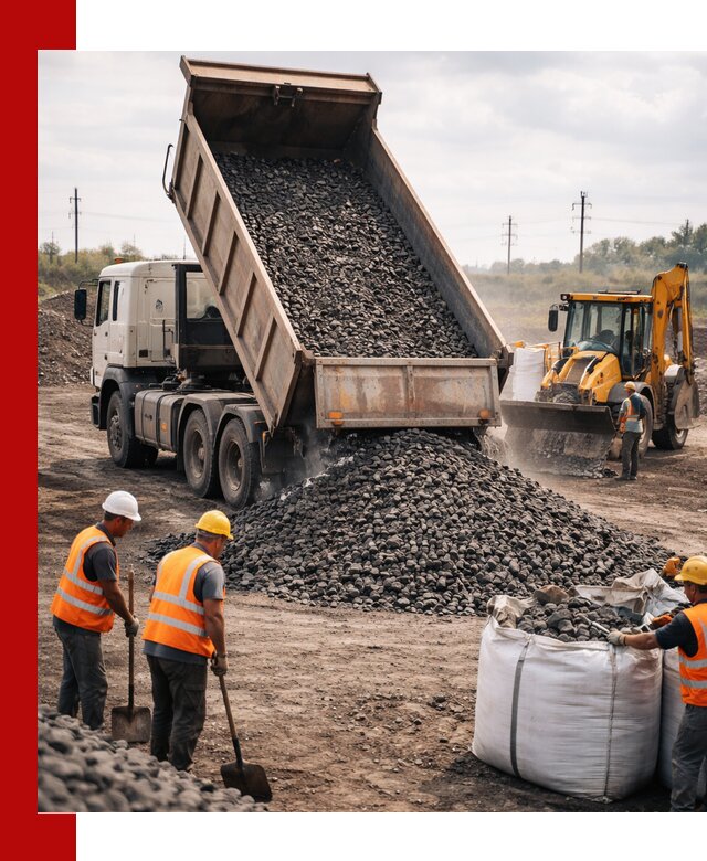 Шлаковый щебень фракция 40-70 с доставкой в Кызыле