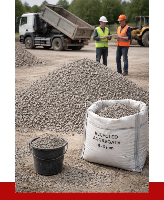 Вторичный щебень фракция 0-5 в Кызыле от 1659 р. ПРОНЕРУДКзл