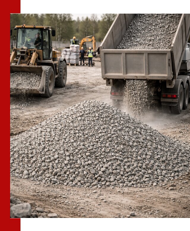 Вторичный щебень фракции 5-20 в Кызыле — доставка и продажа крупнотоннажно