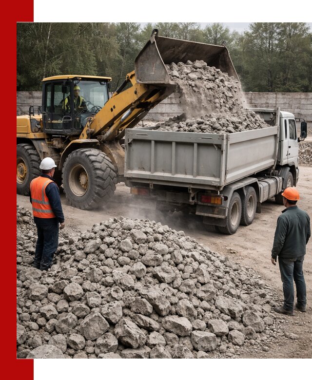 Вторичный щебень фракция 70–150 в Кызыле с доставкой