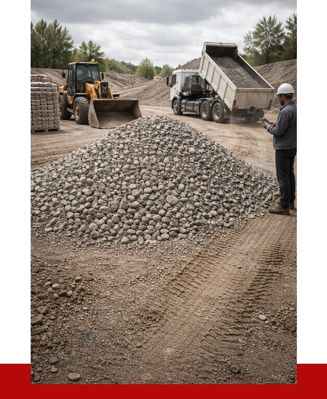 Купить бетонный щебень в Кызыле, от 3319 р. ПРОНЕРУДКзл