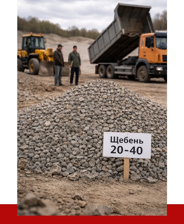 Бетонный щебень фракция 20-40 в Кызыле от 2541 р. | ПРОНЕРУДКзл