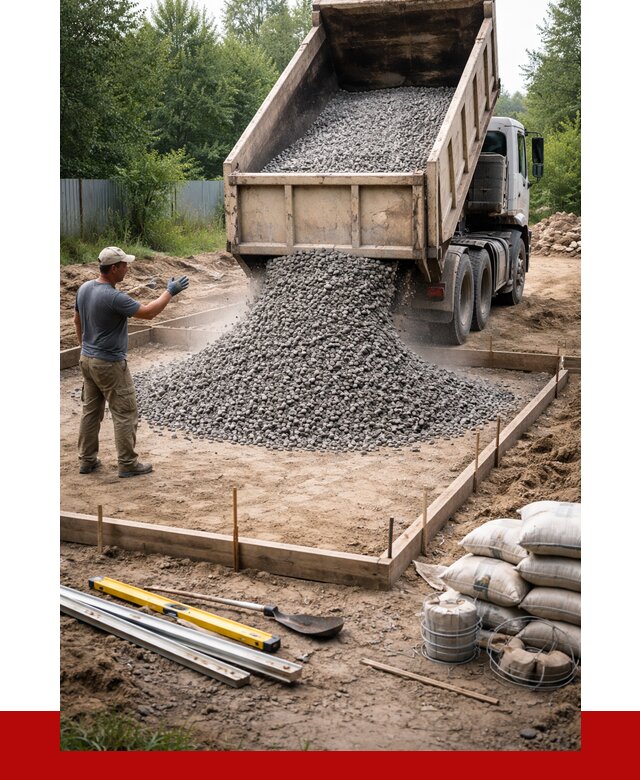 Купить щебень для фундамента в Кызыле от 4667 р. | ПРОНЕРУДКзл