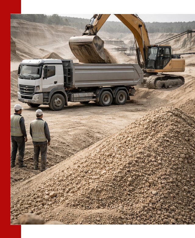 Карьерный крупнозернистый песок с доставкой в Кызыле