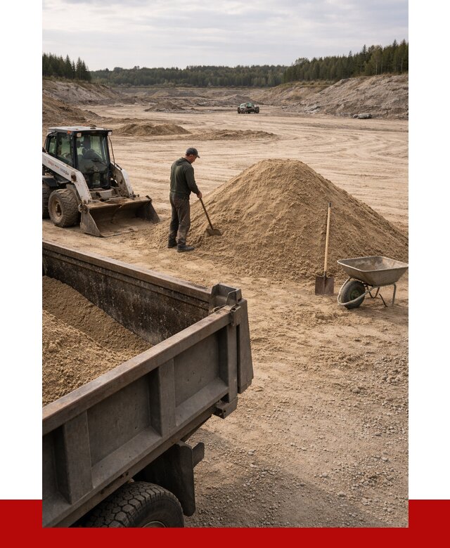 Карьерный песок среднезернистый в Кызыле, от 2282 р. ПРОНЕРУДКзл