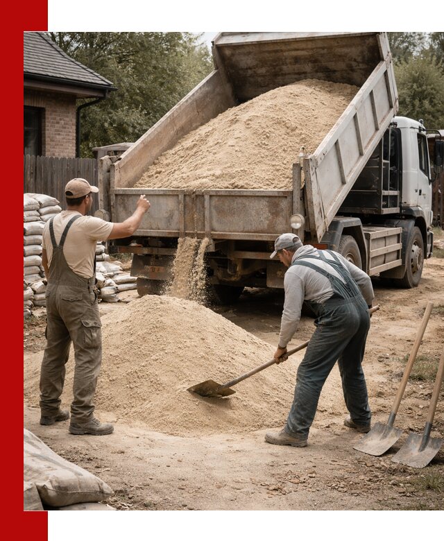 Песок для штукатурки с доставкой в Кызыле качественный и чистый