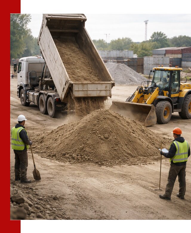 Доставка и продажа пескогрунта оптом и в розницу в Кызыле