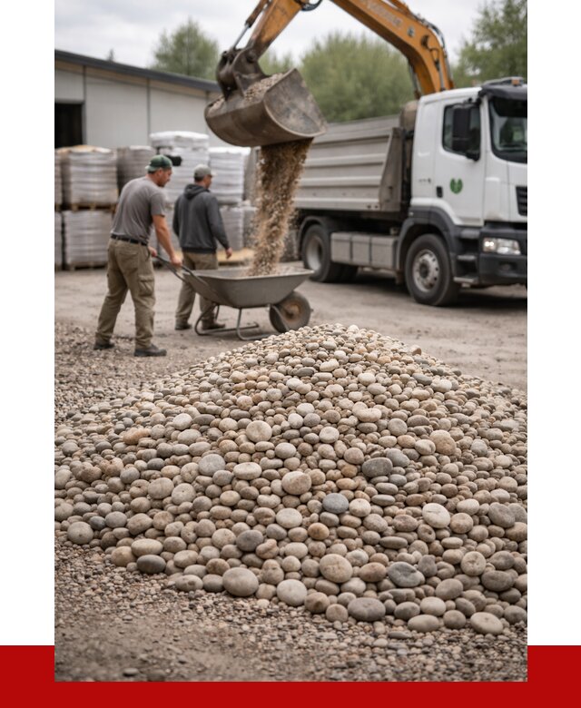 Галька декоративная в Кызыле от 3319 р. за куб | ПРОНЕРУДКзл