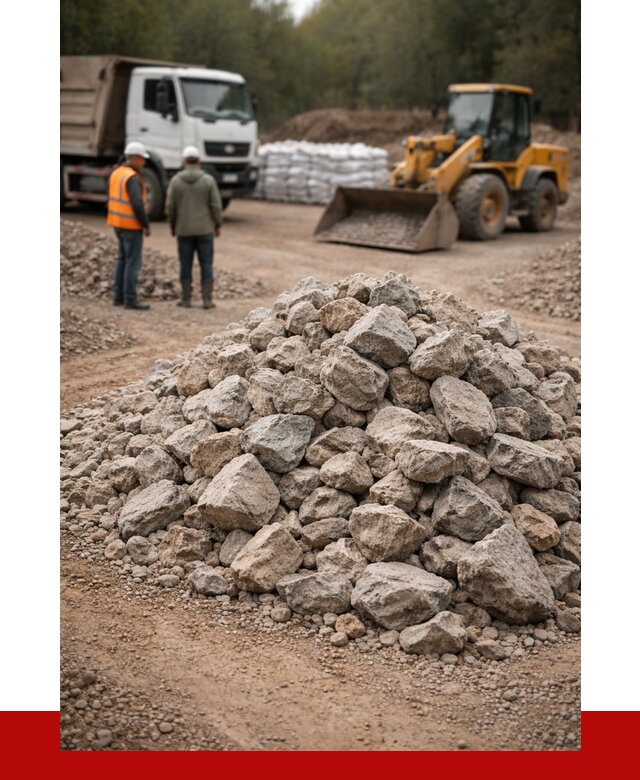 Купить бутовый камень с доставкой в Кызыле от 2385 р. | ПРОНЕРУДКзл