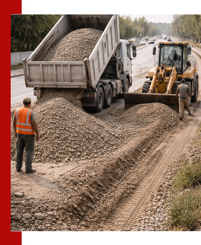 Опгс для устройства дорог и подсыпки в Кызыле