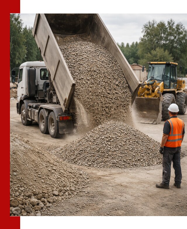 Доставка щпс в Кызыле — щебеночно-песчаная смесь под заборы и дорожки