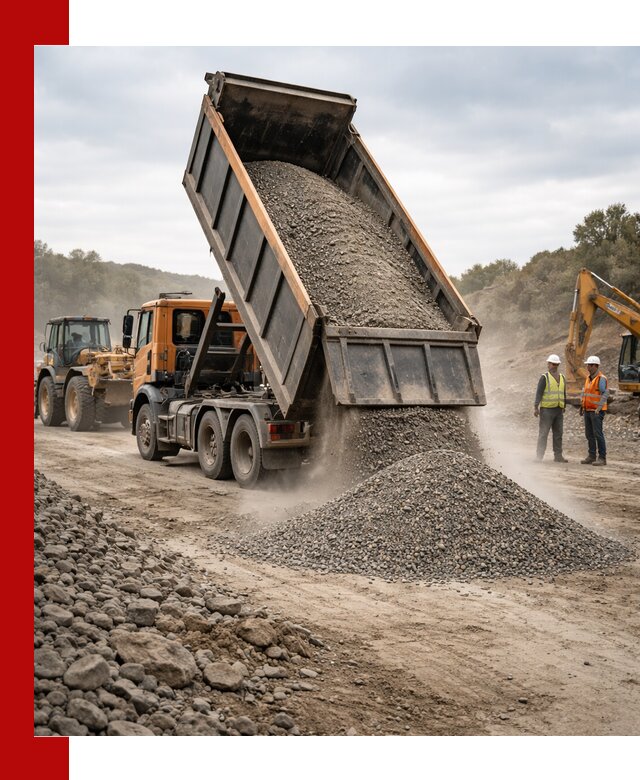 Щебёночно-песчаная смесь ЩПС С1 с доставкой в Кызыле