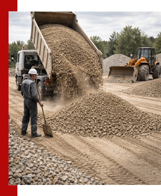 Доставка щпс С3 в Кызыле самосвалами и бортовыми грузовиками