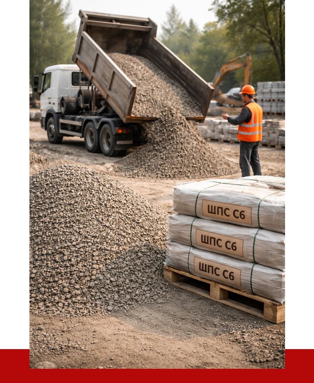 ЩПС С6 в Кызыле с доставкой от 2282 р. за куб | ПРОНЕРУДКзл