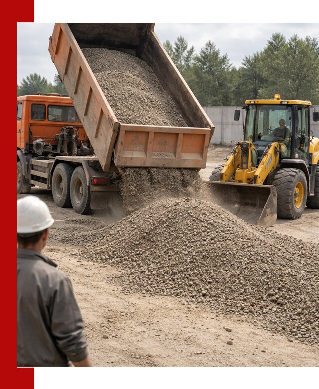 Доставка щпс С8 самосвалами в Кызыле от производителя