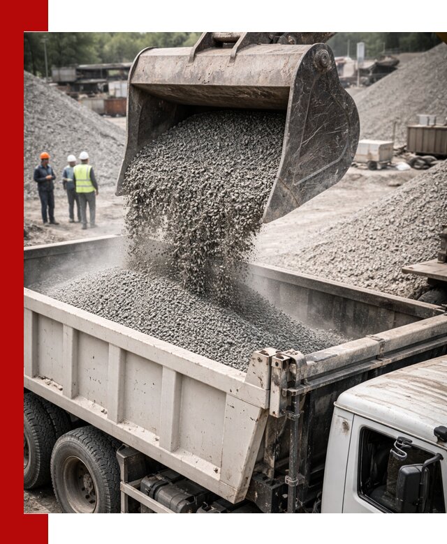 Отсев и крошка для строительства и дорожных работ в Кызыле