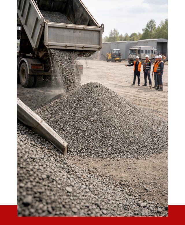 Гравийный отсев 0-5 в Кызыле от 1245 р. с доставкой | ПРОНЕРУДКзл