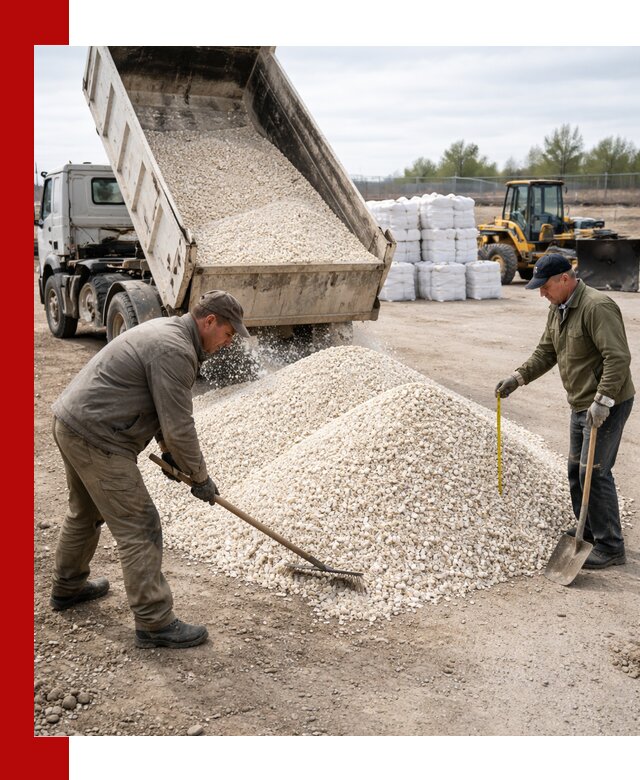 Мраморная крошка с доставкой и разгрузкой в Кызыле