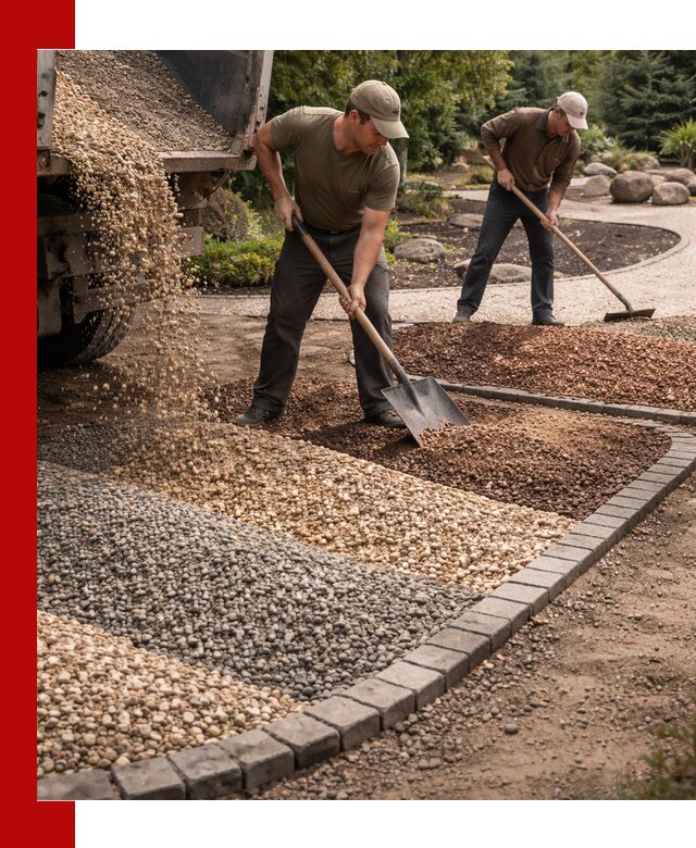 Декоративная крошка для ландшафта в Кызыле — продажа и доставка