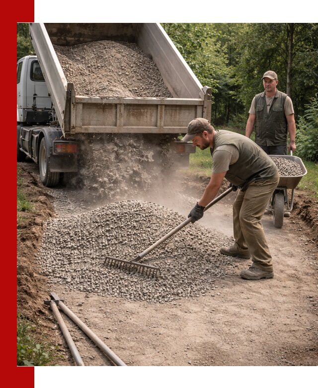 Каменная крошка для дорожек с доставкой в Кызыле