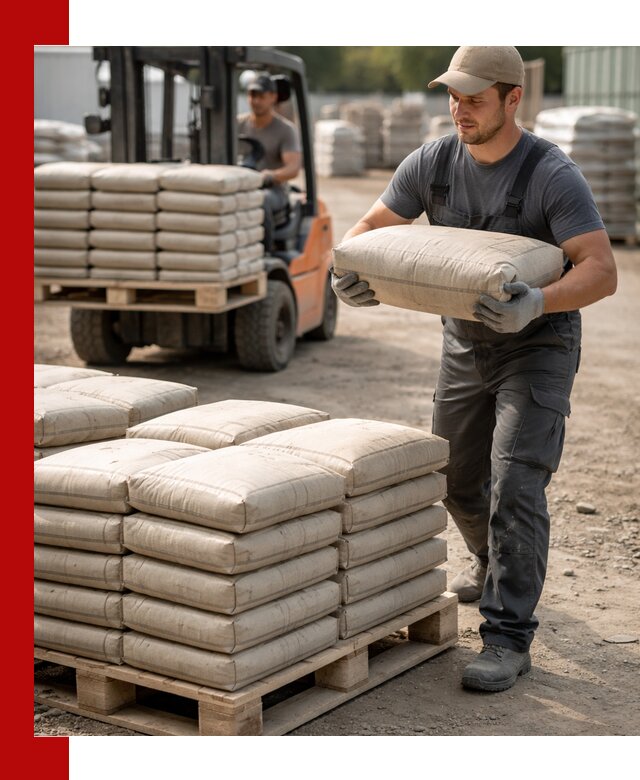 Доставка цемента в мешках оптом и в розницу в Кызыле