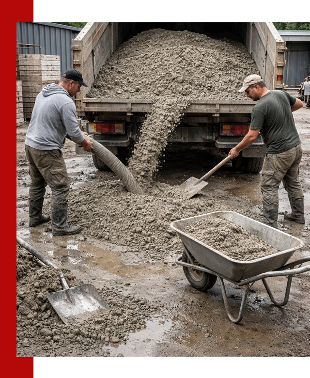 Цементно-песчаная смесь М150 доставка в Кызыле