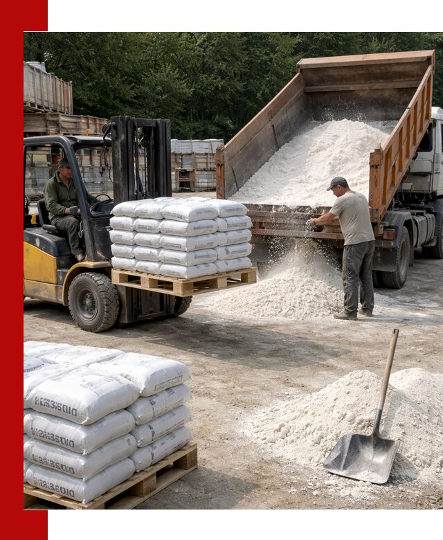 Доставка строительной извести оптом и в розницу в Кызыле