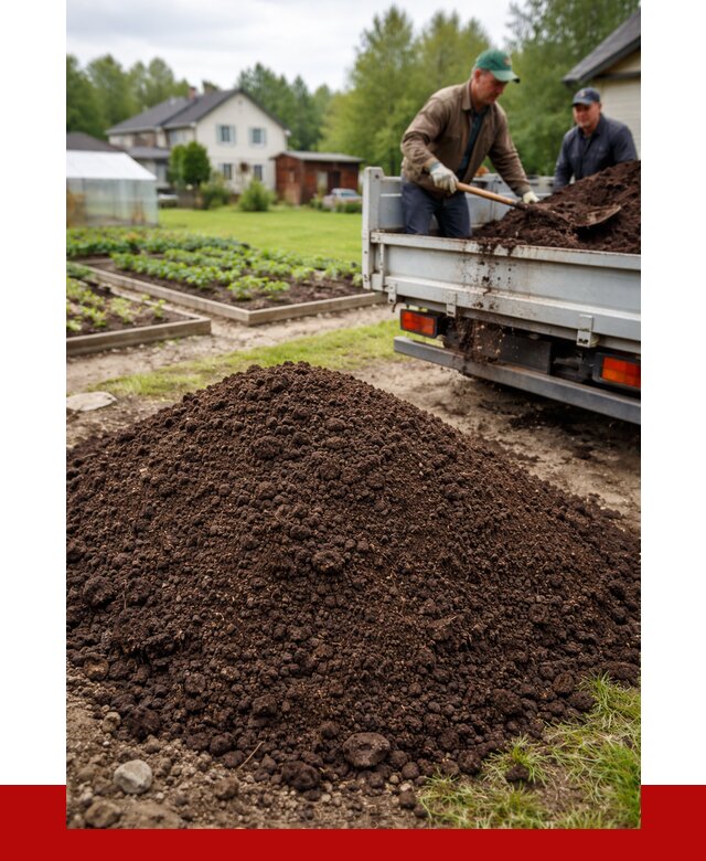 Плодородный грунт в Кызыле с доставкой от 4356 р. | ПРОНЕРУДКзл