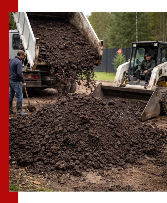 Плодородный грунт с доставкой в Кызыле для садов и огородов