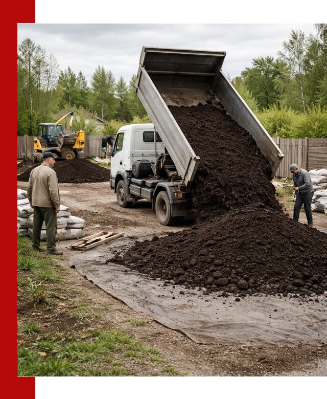 Доставка качественного почвогрунта в Кызыле оптом и в розницу