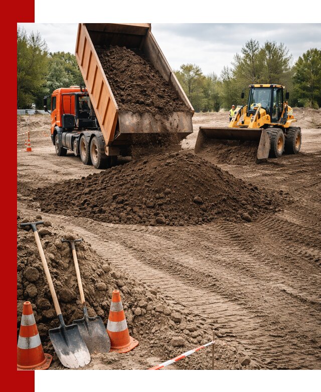 Поставка и доставка планировочного грунта в Кызыле