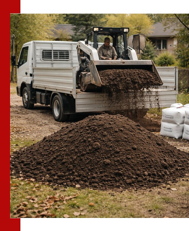 Доставка садовой земли в больших объёмах в Кызыле
