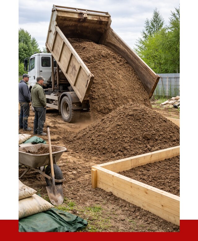 Торфо песчаная смесь в Кызыле с доставкой от 1919 р. | ПРОНЕРУДКзл