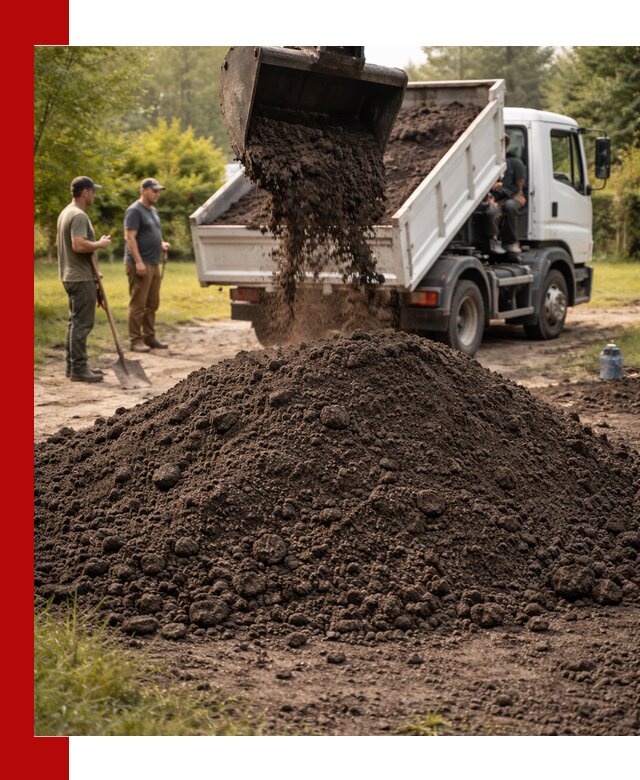 Доставка и продажа чернозема в Кызыле оптом и в розницу