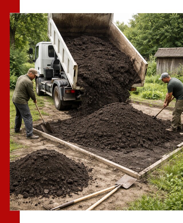 Купить чистый чернозем для огорода с доставкой в Кызыле